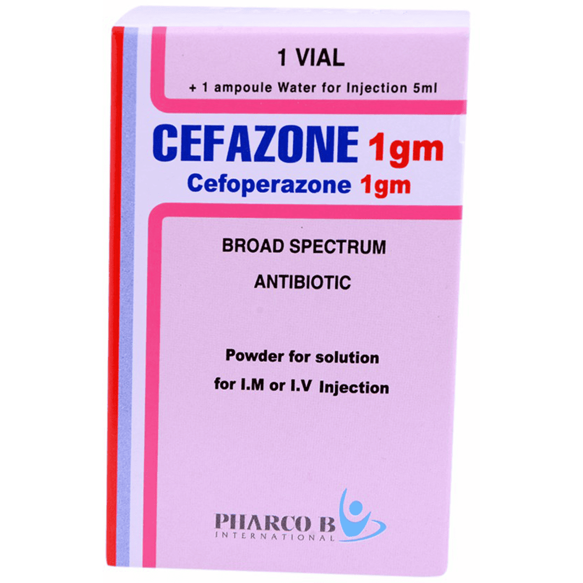 Cefazone 1gm. 1 Vial image number 0