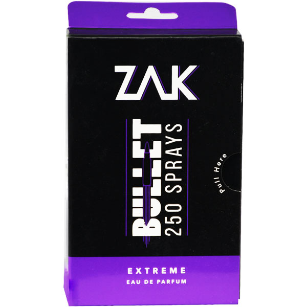Zak Bullet Extreme Eau De Parfum Spray For Men 25ml image number 0