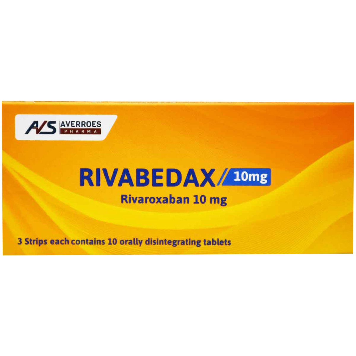 Rivabedax 10mg 30 Orally Disintegrating Tablets image number 0