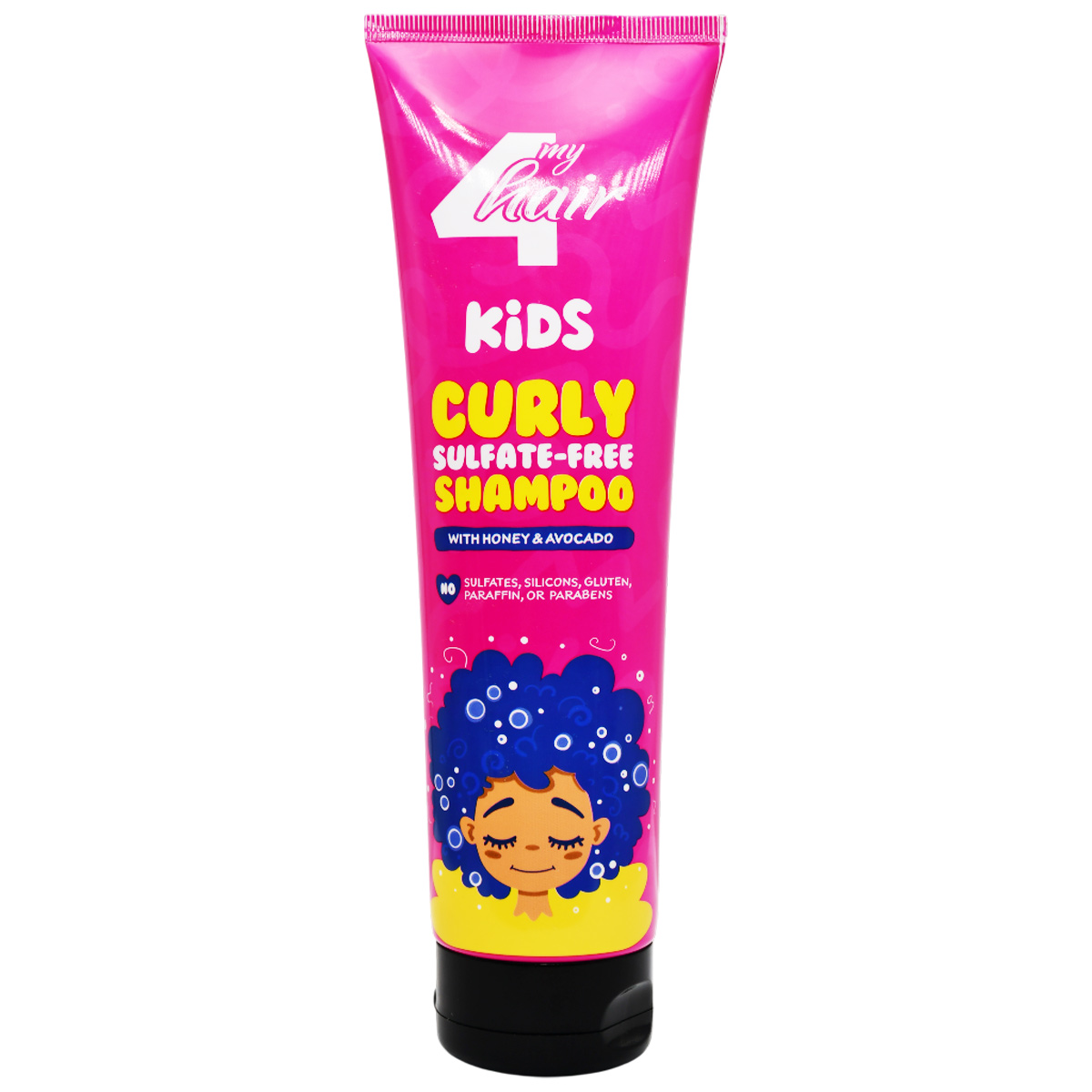 4 My Hair Kids Curly Honey and Avocado Shampoo 250ml image number 0