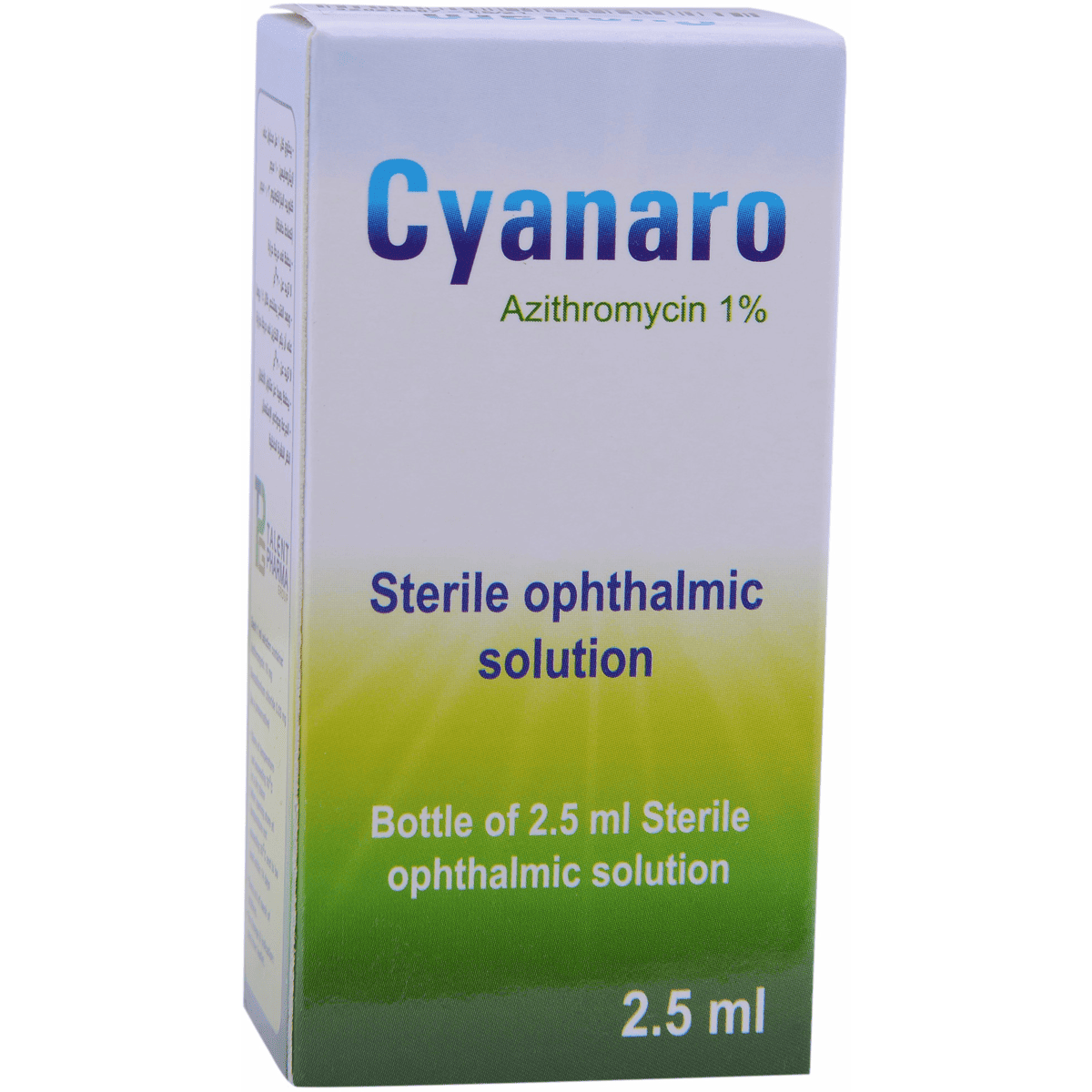 Cyanaro 1% 2.5ml Eye Drop image number 0