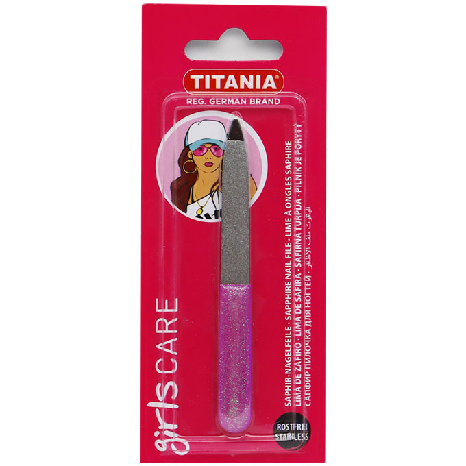 Titania Girls Care Nail File/1040/Li image number 0