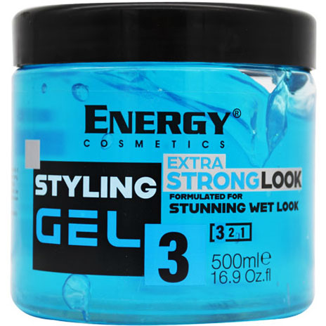 Energy Extra Strong Look(3) Styling Gel 500ml