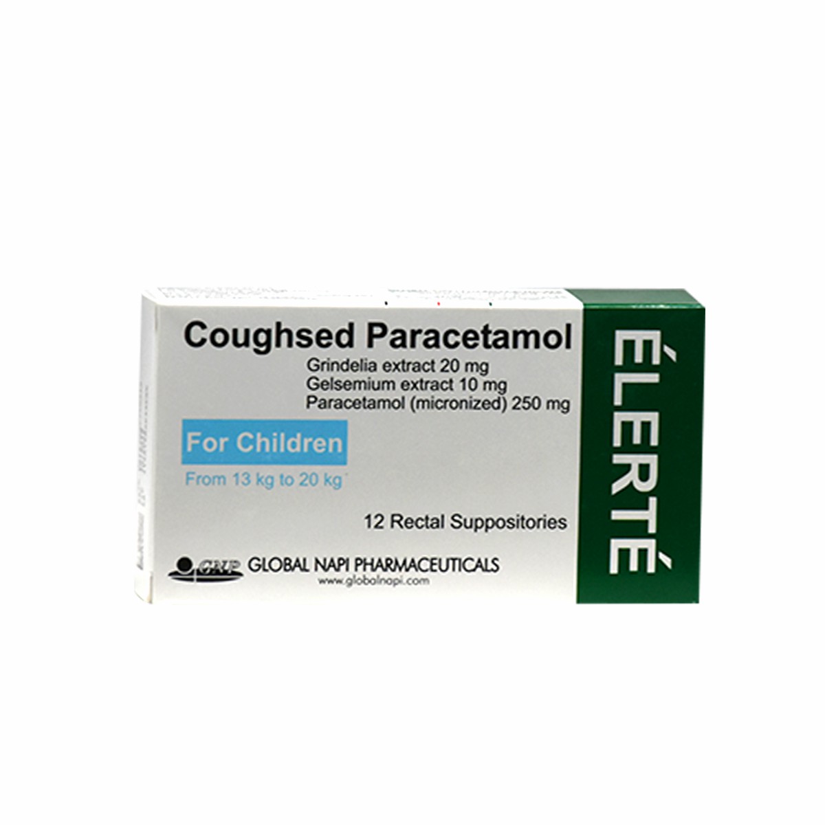 Coughsed P. Child 12Suppositories image number 0
