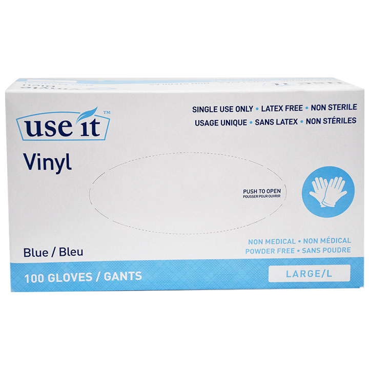 Gloves Disposable Plastic Use It (Large) 100 pieces image number 0