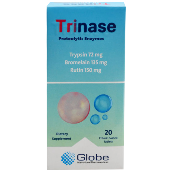 Trinase 20 Enteric Coated Tablets image number 0