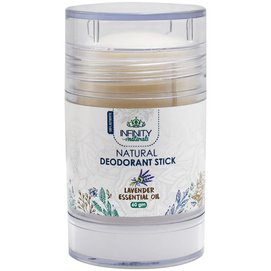 Infinity Naturals Lavender Deodorant Stick For Women 60gm image number 0