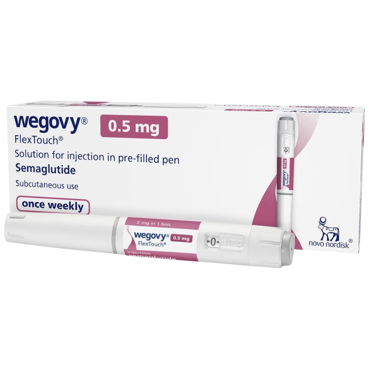 Wegovy 0.5 mg FlexTouch 1 Prefilled Pen (Refregirated)