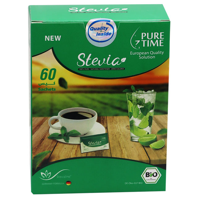 Stevia Pure Zero Calorie Sweetener 2gm/Sachet 60 Sachets image number 0