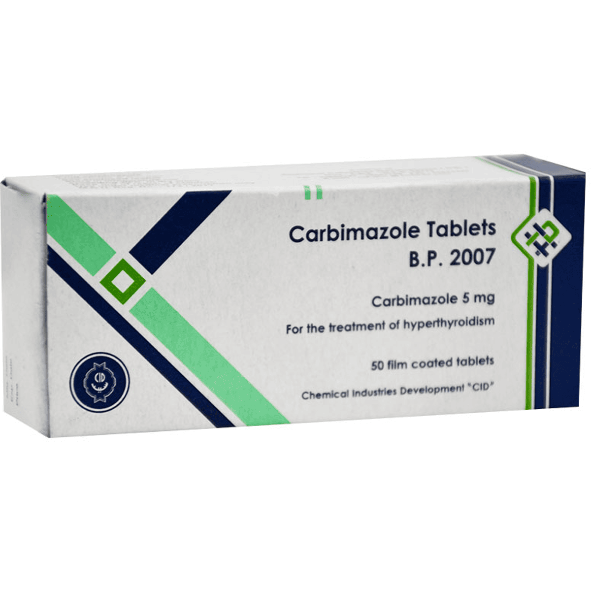 Carbimazol 50 Tablets image number 0