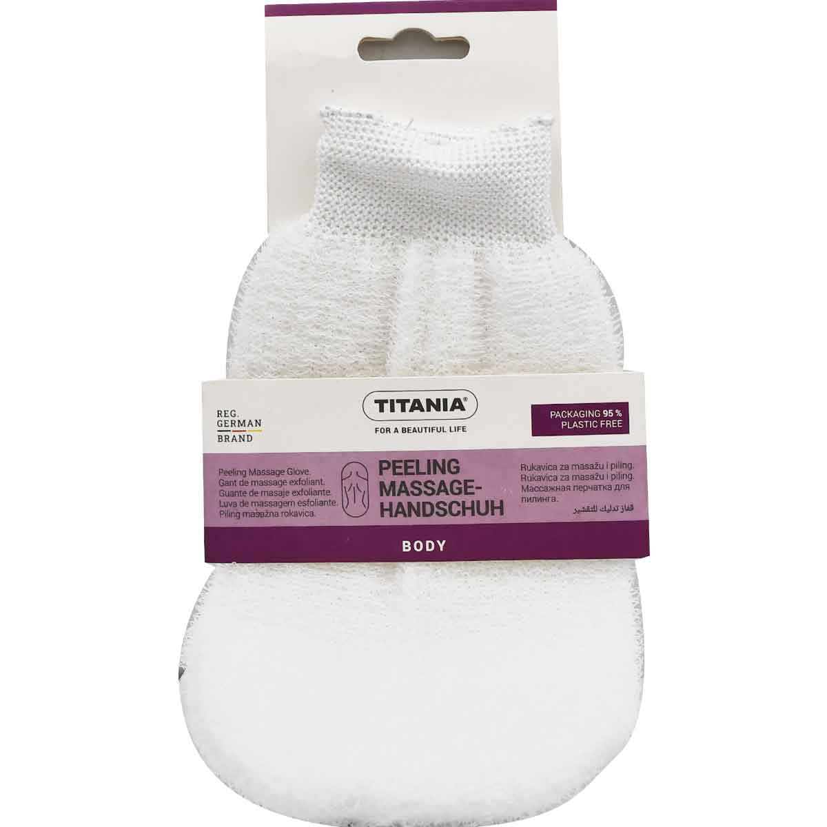 Titania Peel Massage Handschuh Body/9119 image number 0