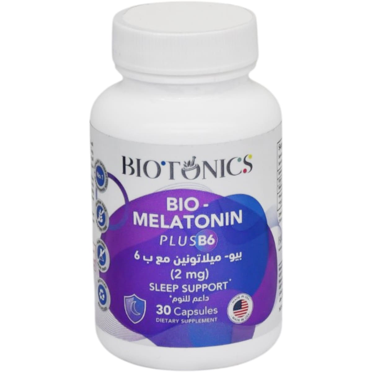 Biotonics Bio Melatonin Plus B6 30 Capsules image number 0