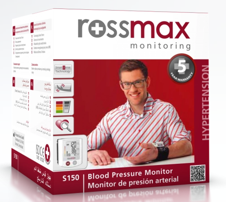 Rossmax Wrist Pressure Monitor (S150) image number 0
