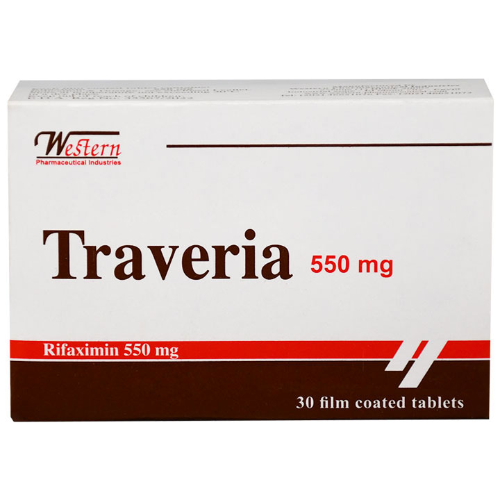 Traveria 550mg 30 Film Coated Tablets image number 0