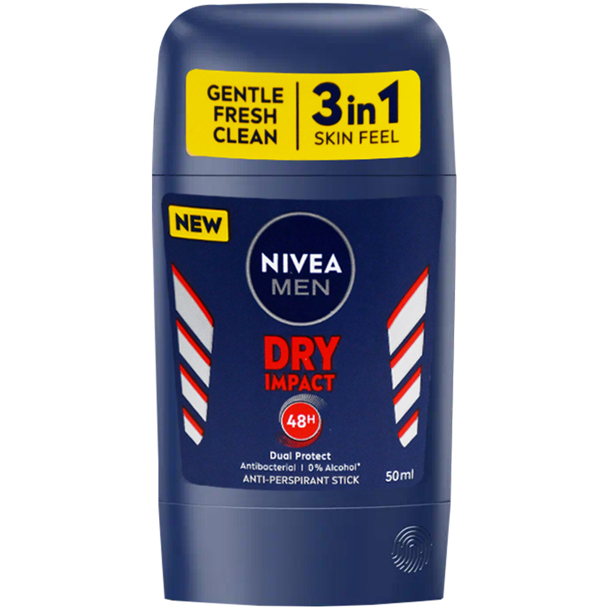 Nivea Men Dry Impact 3X1 Deodorant Stick 50ml image number 0