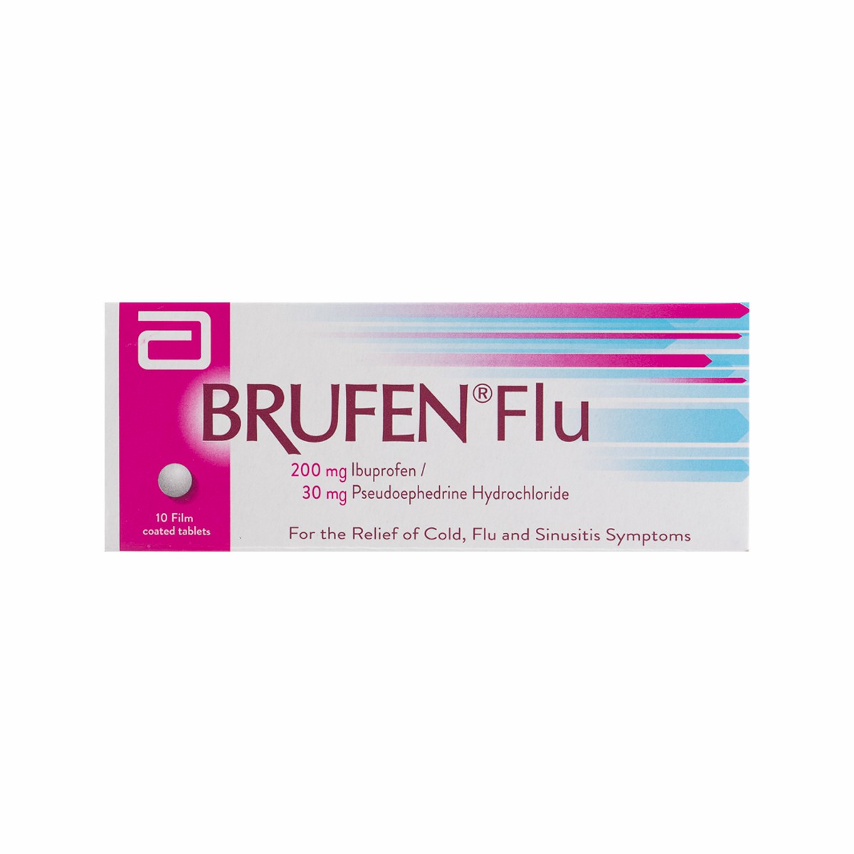 Brufen Flu 10 Tablets image number 0