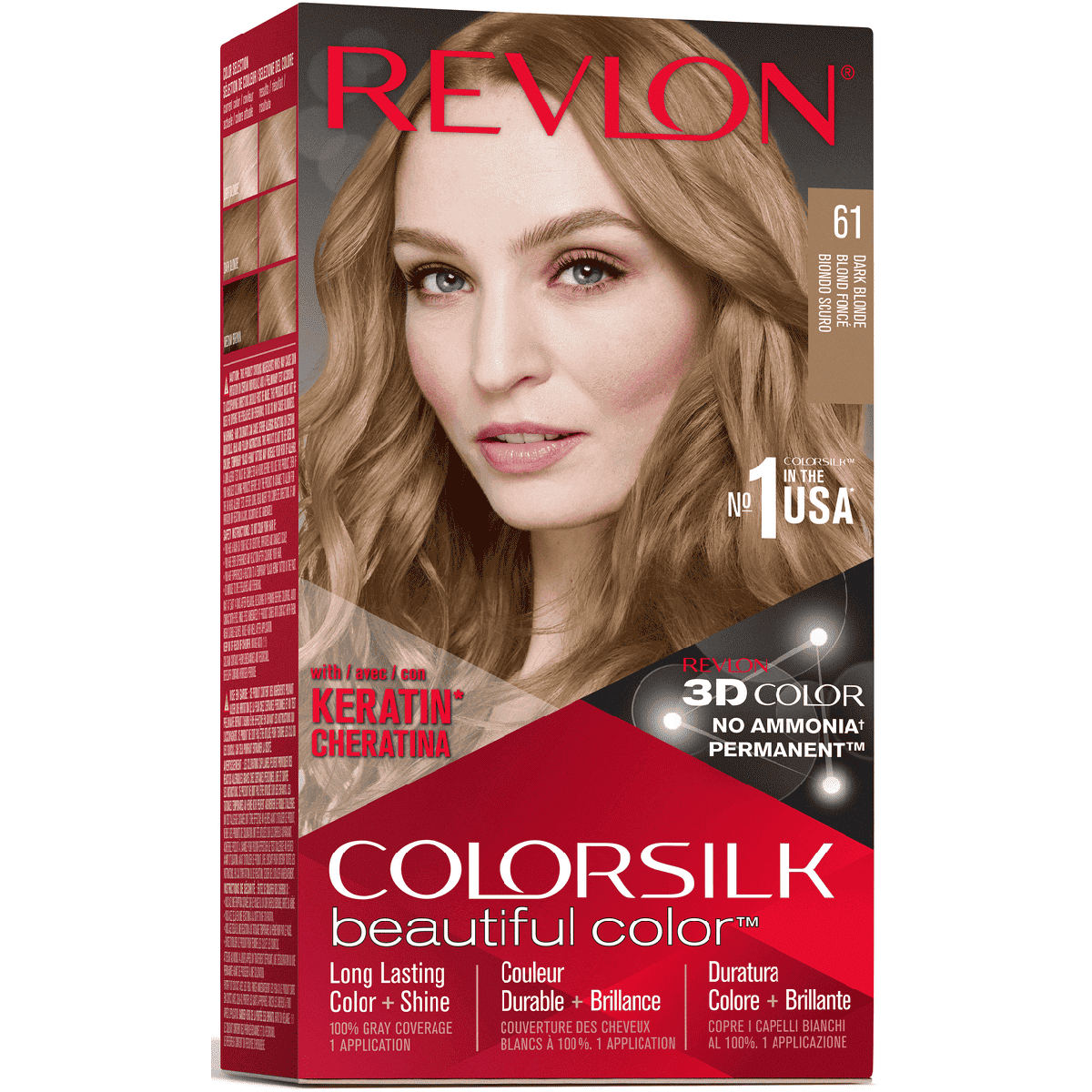Revlon Colorsilk Dark Blonde/61 image number 0
