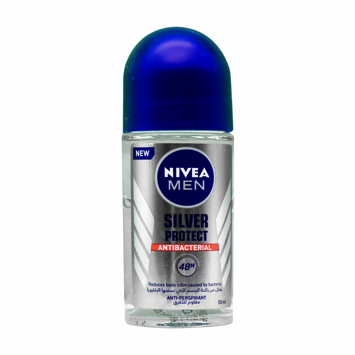 Nivea Silver Protect Deodorant Roll On for Men 50ml image number 0
