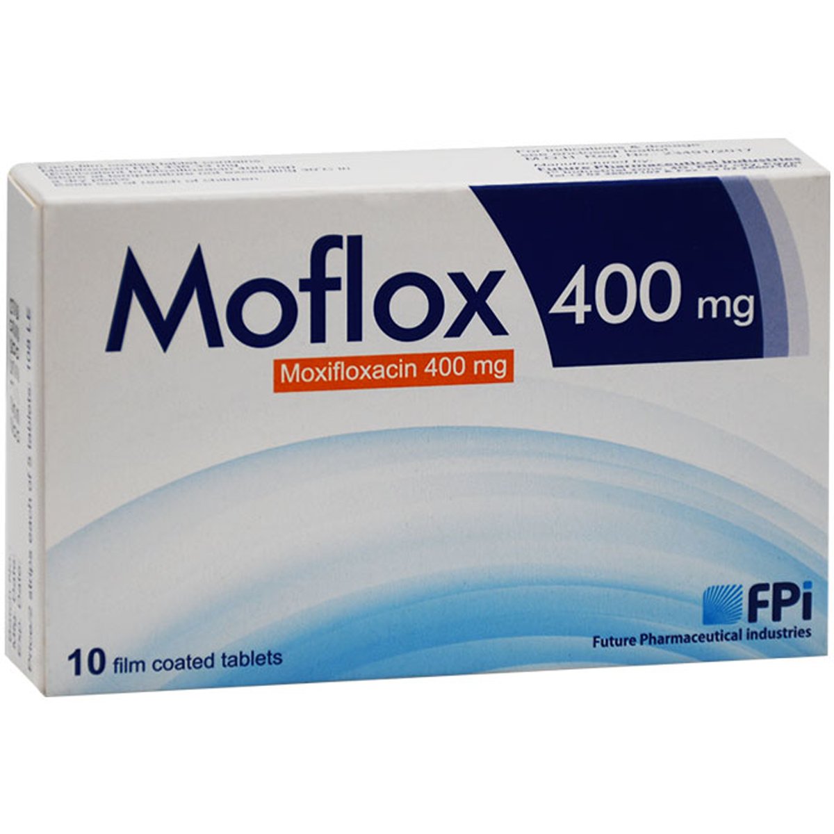 Moflox 400mg 10 Film Coated Tablet image number 0