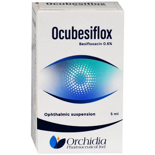 Ocubesiflox 0.6% Ophthalmic Suspension 5ml image number 0