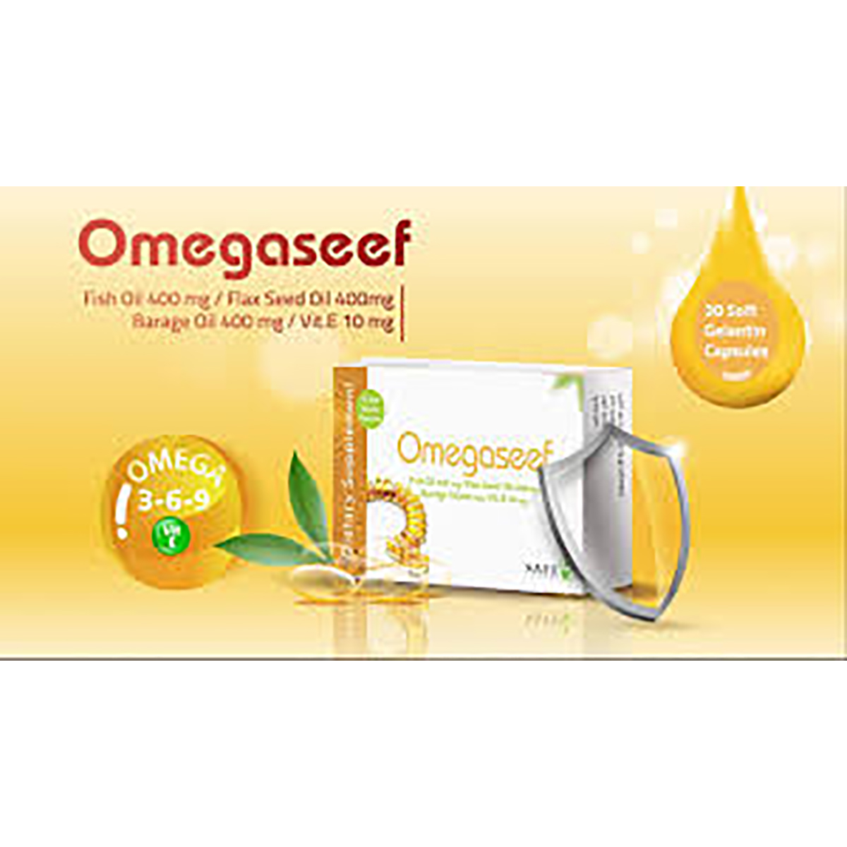 Omegaseef 30 Soft Gel Capsules image number 0