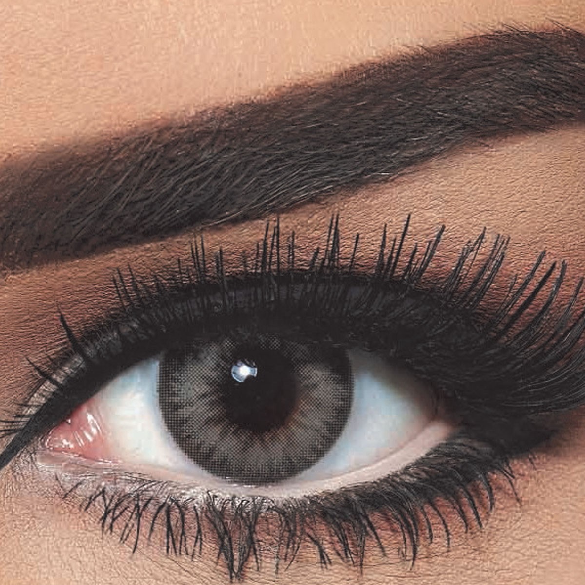 Bella Diamond Color Lenses Almond Gray image number 0