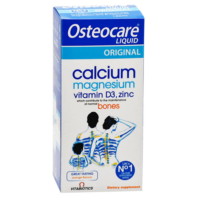 Osteocare Original Orange Flavor Liquid 150ml image number 0