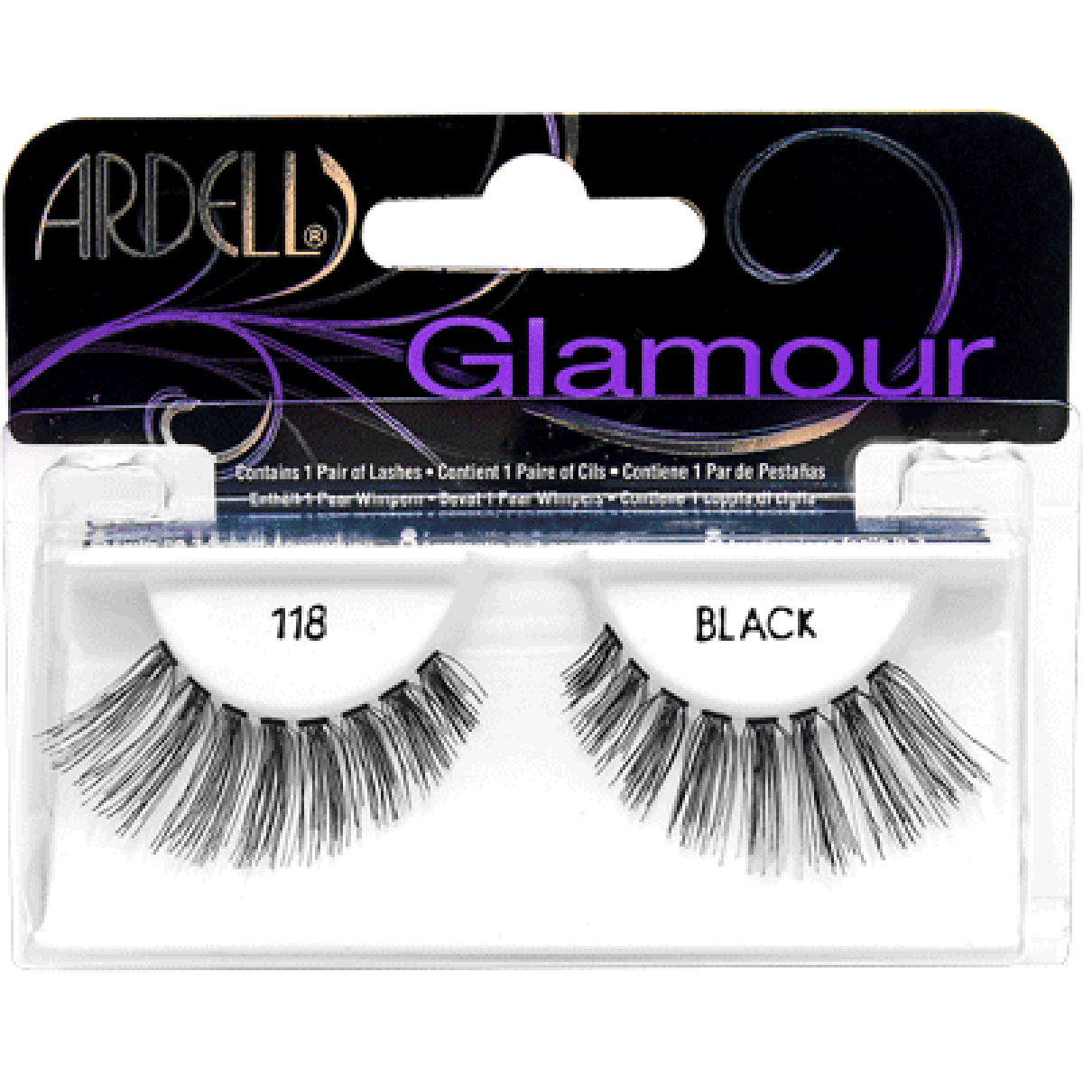 Ardell Glamour Lashes Black/118 image number 0