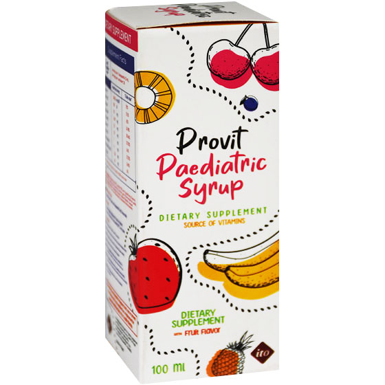 Provit Paediatric Fruit Flavor 100ml Syrup image number 0