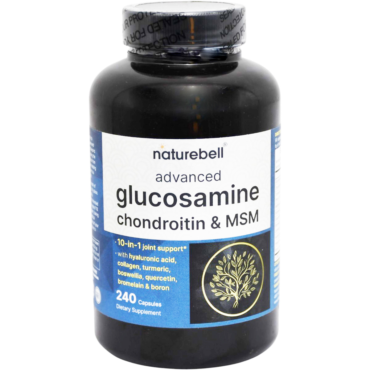 Naturebell Advanced Glucosamine Chondroitin and MSM 240 Capsules image number 0