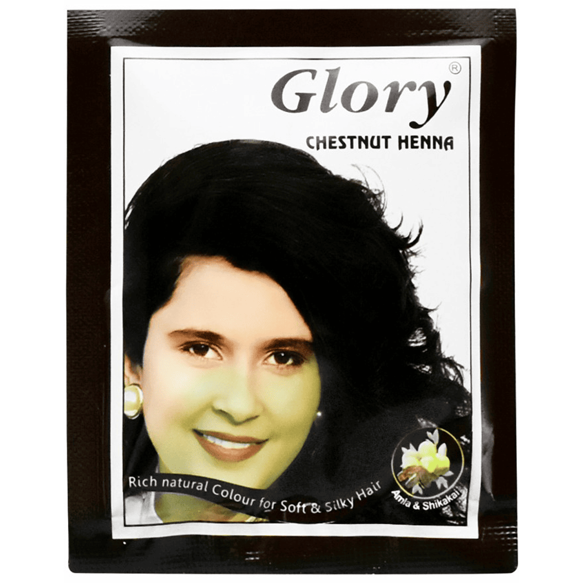 Glory Henna Chestnut for Women 1 Sachets image number 0
