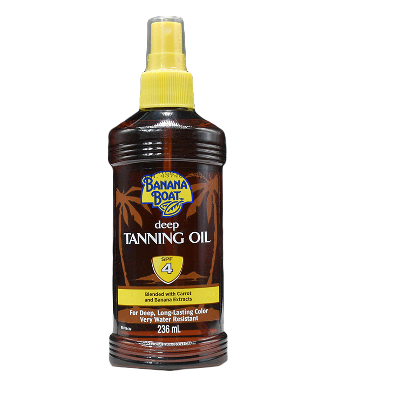 Banana Boat Deep Tanning (SPF4) Oil 236ml image number 0