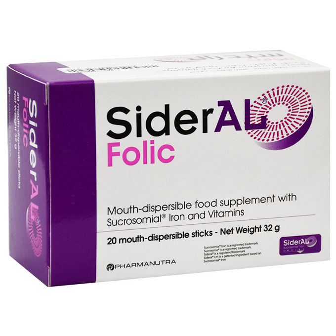 Sideral Folic 32gm/stick 20 Mouth Dispersible Sticks image number 0