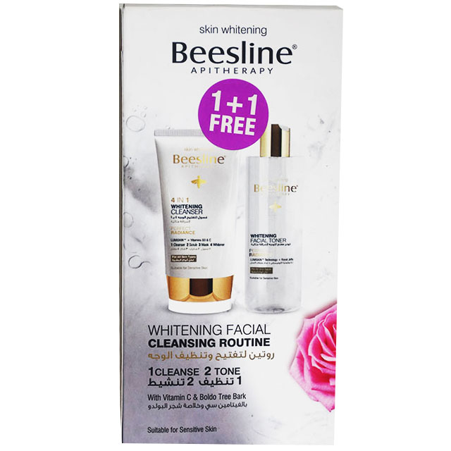 Beesline Whitening (Cleanser 150ml + Face Toner 200ml ) (Offer Pack) image number 0