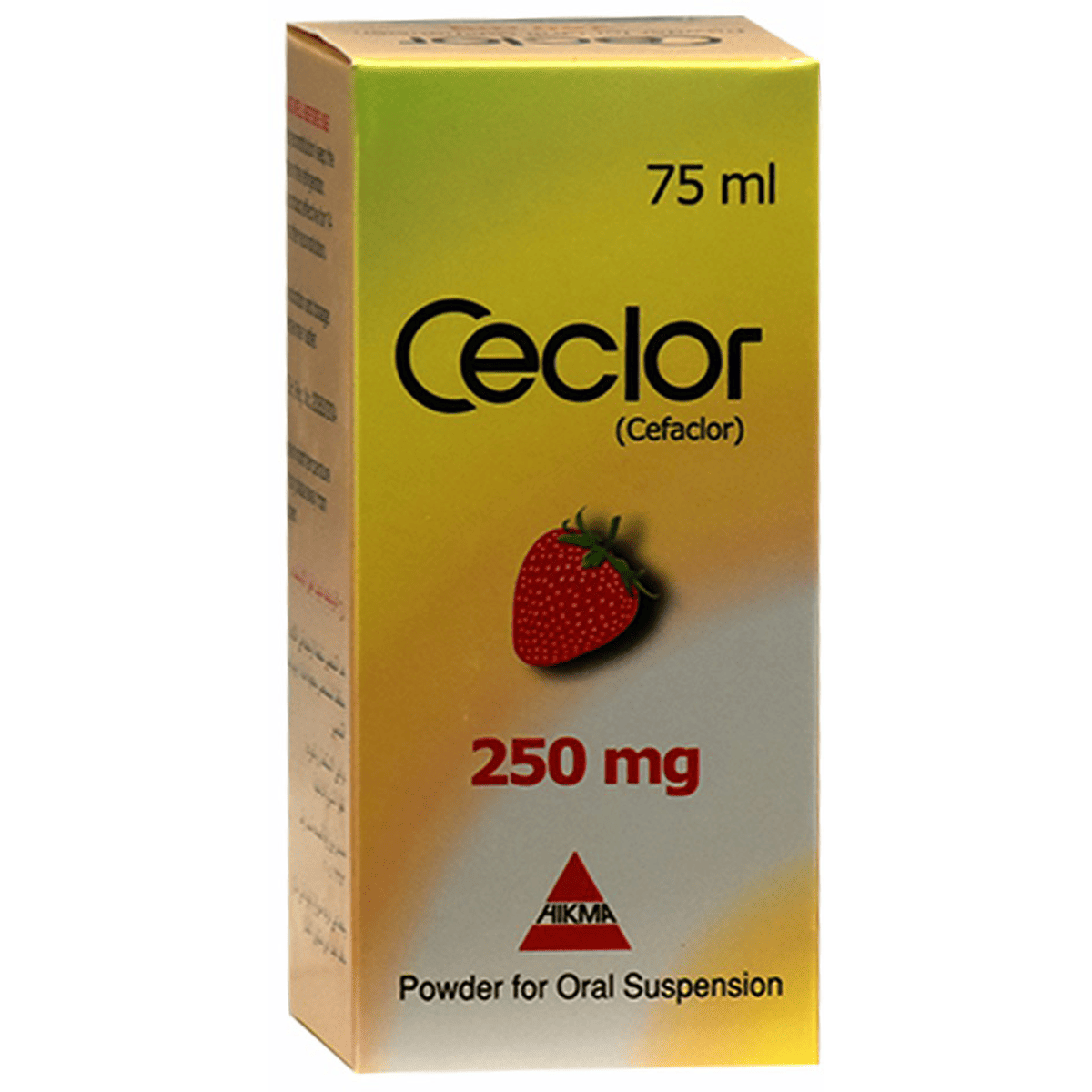 Ceclor 250mg (75ml) Suspension image number 0