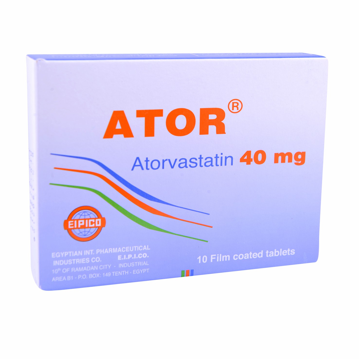Ator 40mg 10 Tablets image number 0
