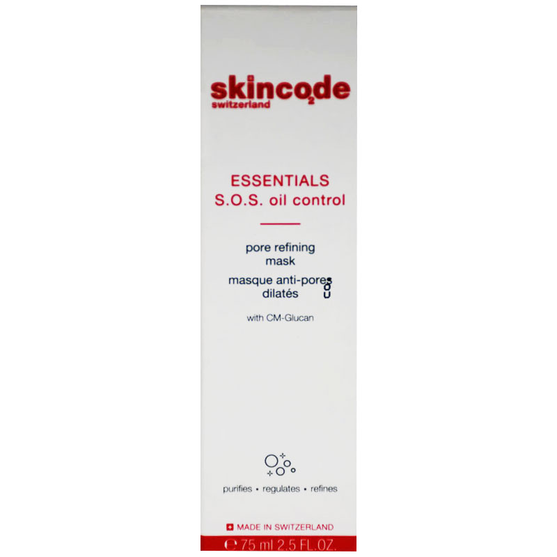 Skincode Essentials S.O.S Oil Control Pore Refining Mask 75ml image number 0