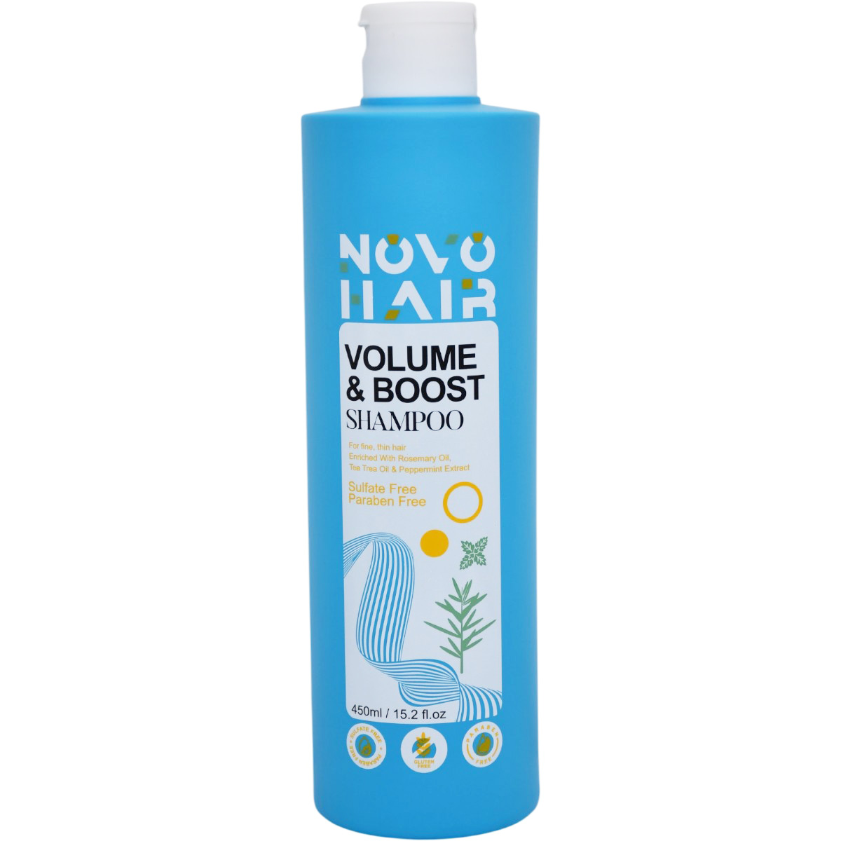 Novo Hair Volume and Boost Shampoo 450ml image number 0