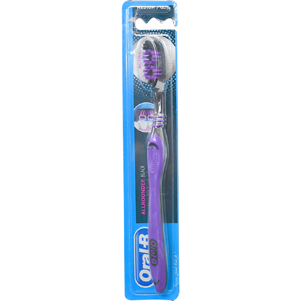 Oral B Allrounder Black Medium image number 0