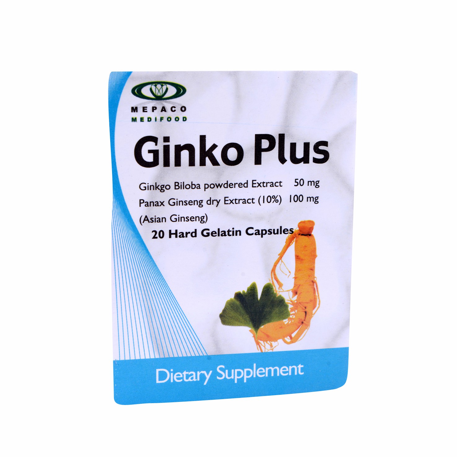 Ginko Plus 20 Capsules image number 0