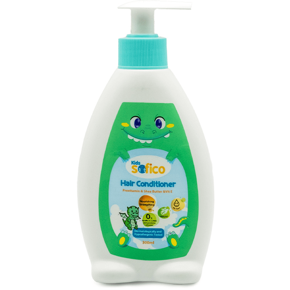 Sofico Kids Hair Conditioner with Shea Butter and Vitamin E 300ml image number 0