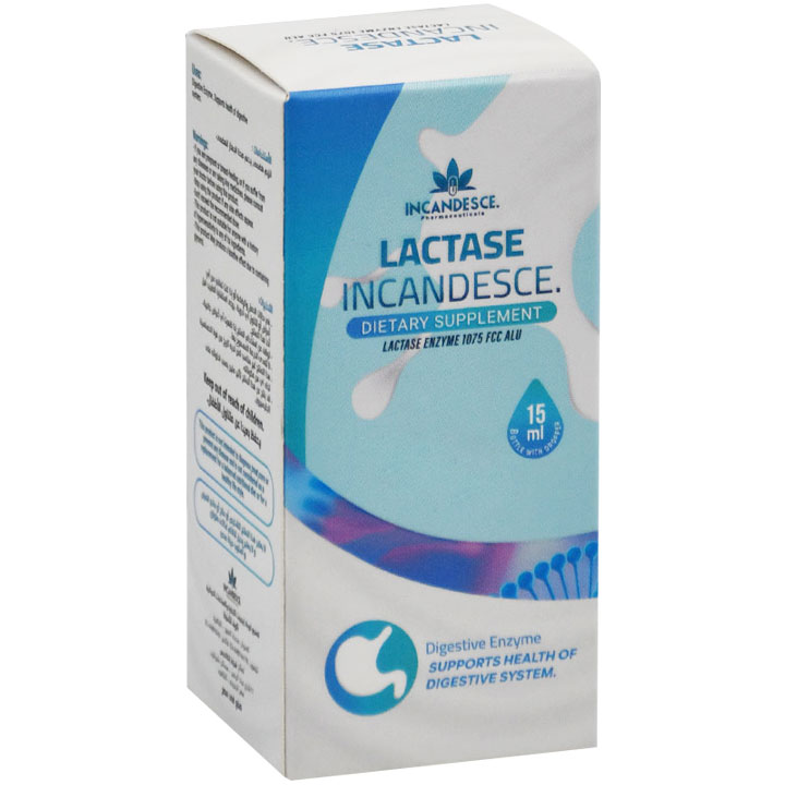 Lactase Incandesce Oral Drops 15ml image number 0