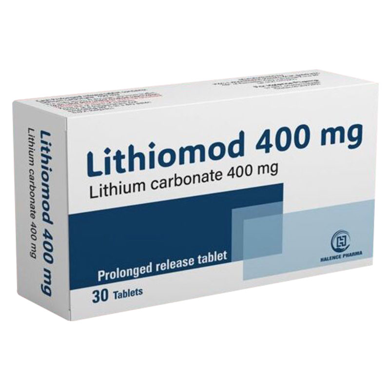 Lithiomod 400mg (Prolonged Release) 30 Tablets image number 0