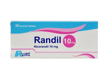 Randil 10mg 30 Scored Tablets image number 0