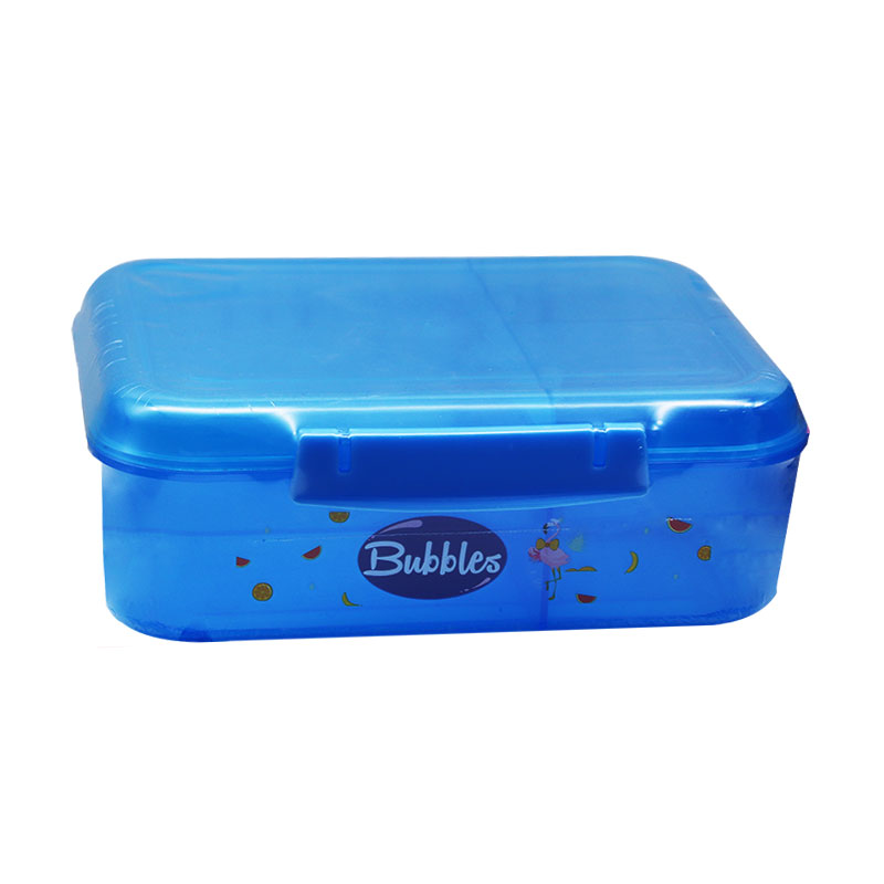 Bubbles Hero Lunch Box Blue 1.65 Liters image number 0