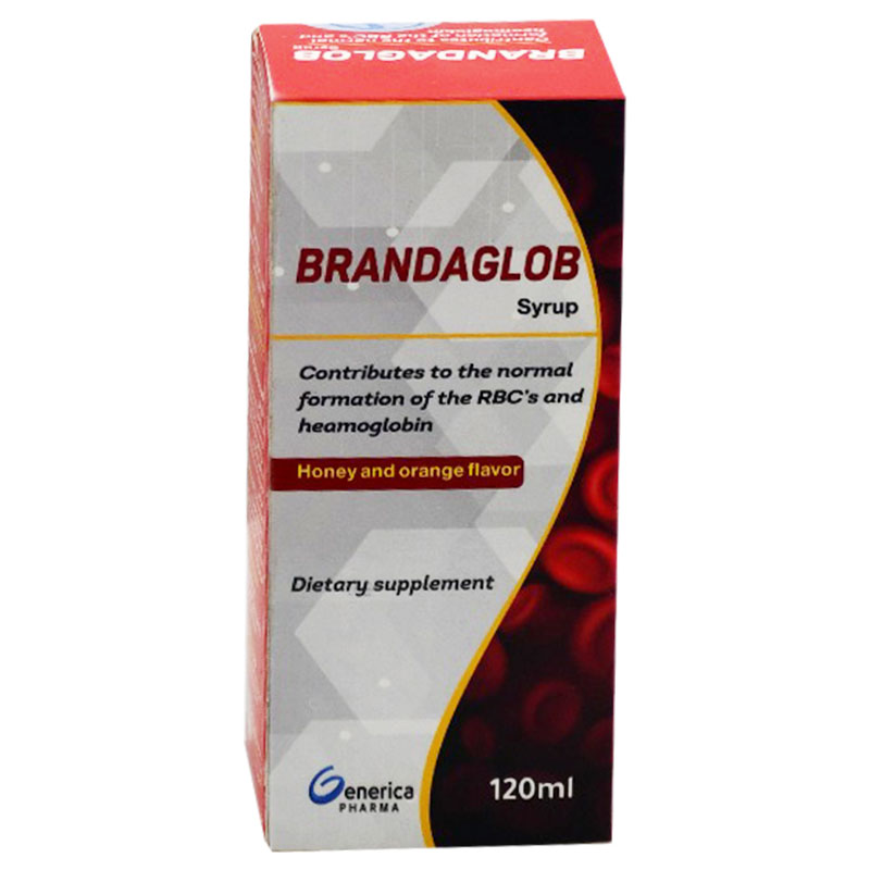 Brandaglob Honey and Orange Flavor 120ml Syrup image number 0
