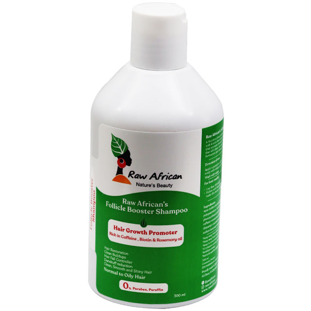 Raw African Follicle Booster Shampoo 300ml image number 0