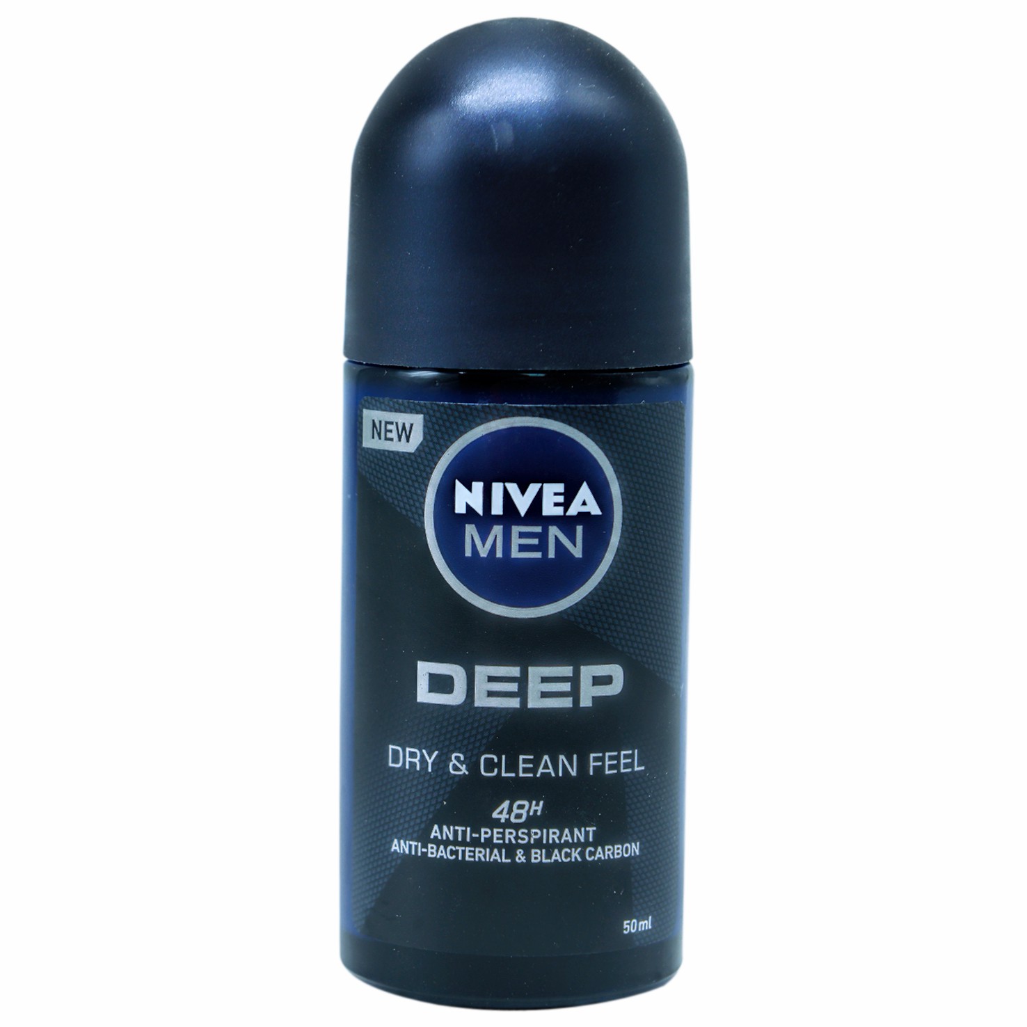 Nivea Men Deep Dry & Cleen Deodorant Roll On 50ml image number 0