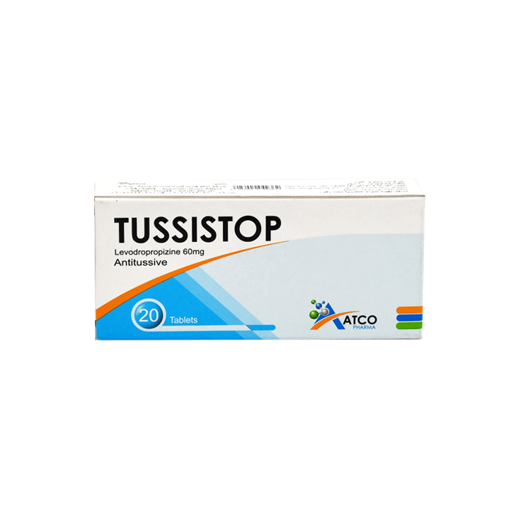 Tussistop 60mg 20 Scored Tablet image number 0