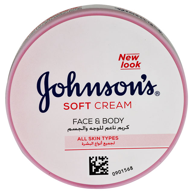 Johnson Soft Face and Body Cream For All Skin 100ml image number 0